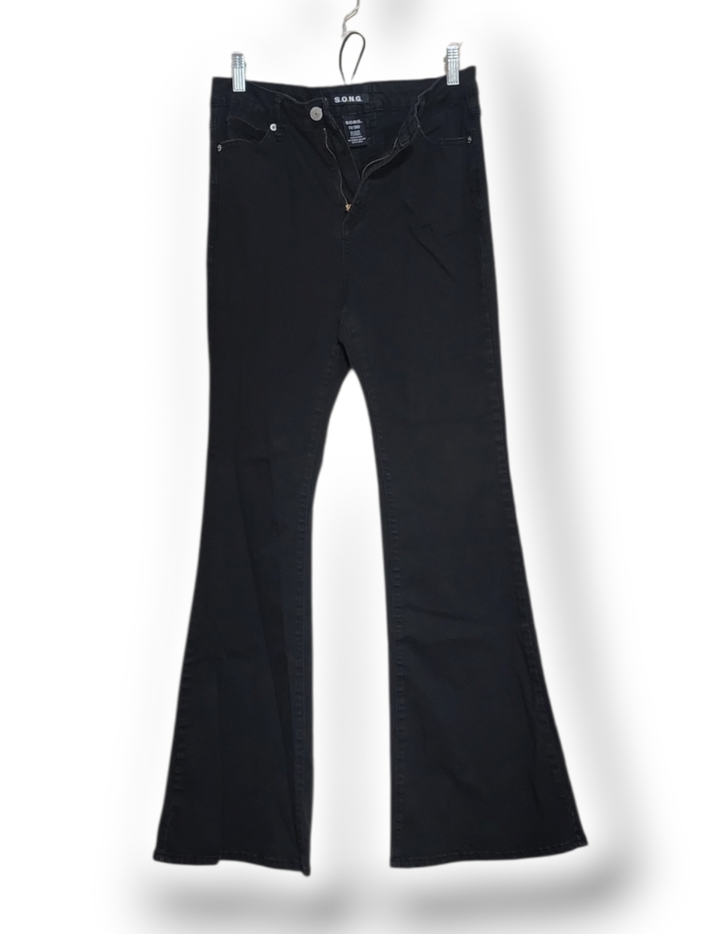 SONG Black Flared Jeans